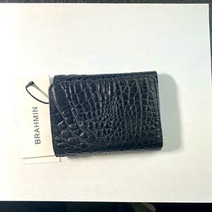 Men’s Brahmin tri fold wallet